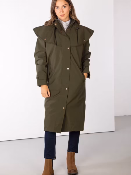 Rydale Ladies Full Length Coat - Bramham - Dark Navy