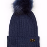 Rydale Ladies Pom Pom Hat - Bella - Navy