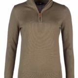 Rydale Ladies Quarter Zip Jumper - Ellie - Olive