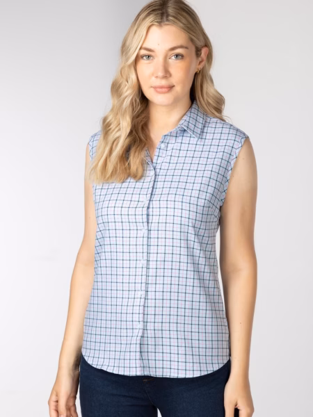 Rydale Ladies Hannah Sleeveless Country Shirt - Ellie II
