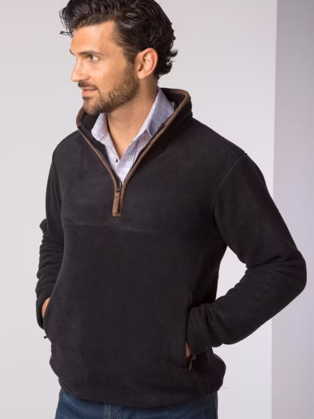 Rydale Men's Overhead Fleece - Huggate - Ink