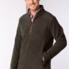 Rydale Men's Overhead Fleece - Huggate - Khaki