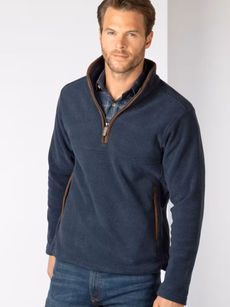 Rydale Men's Overhead Fleece - Huggate - Ink