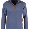 Rydale Men's Overhead Fleece - Huggate - Mid Navy