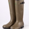 Rydale Men's Neoprene Lined Wellington Boots - Lisset - Light Khaki