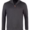 Rydale Men's Quarter Zip Jumper - Wetherby - Dark Grey