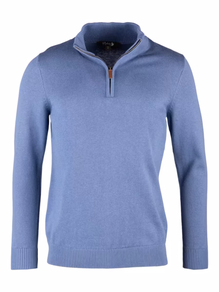 Rydale Men's Quarter Zip Jumper - Wetherby - Camel