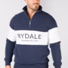 Rydale Men's Sweatshirt - Byland - Navy White Navy