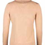 Rydale Ladies Quarter Zip Jumper - Ellie - Camel rear view