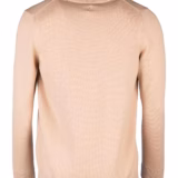 Rydale Men's Quarter Zip Jumper - Wetherby - Camel rear view