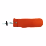 1lb Canvas & PVC Gundog Training Dummy - Orange