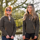 Hegdon Ladies 3/4 Zip Fleece