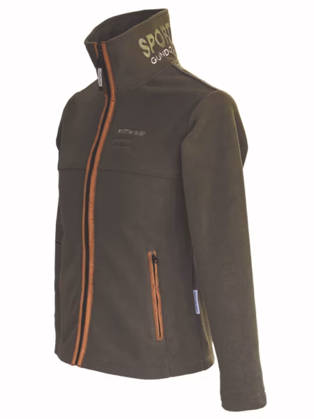 Ladies Full Zip Country Fleece - Country Green