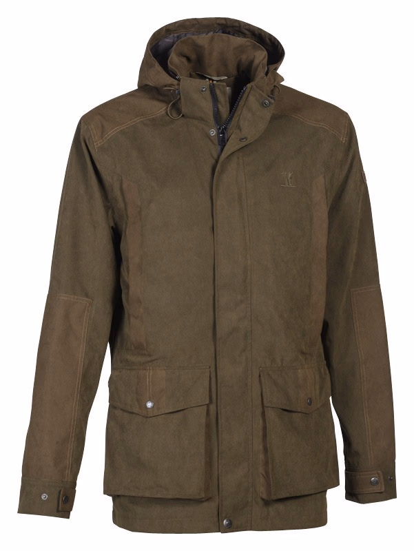 Percussion Bristol Jacket in Khaki - front view