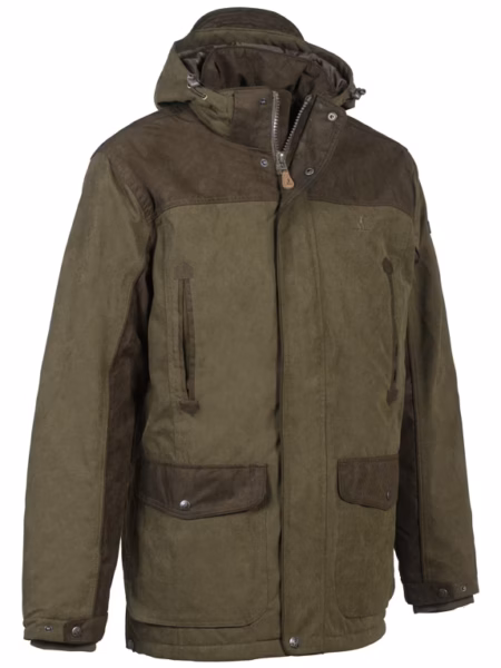 Percussion Men's Rambouillet Jacket in Khaki - front view