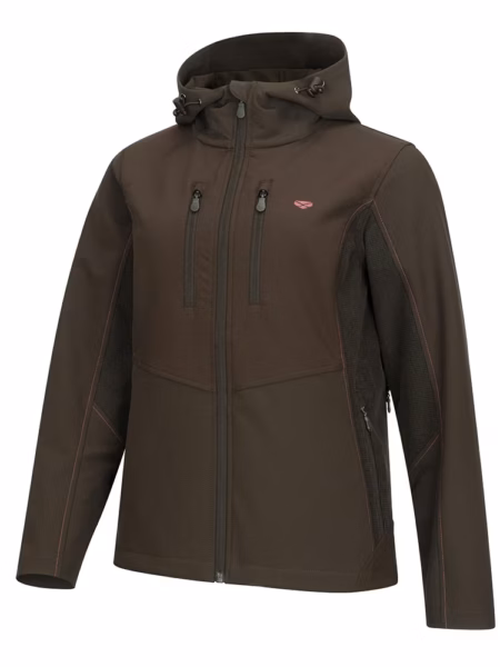 Hoggs of Fife Ardross Ladies 4-Way Active Jacket in Green, front view