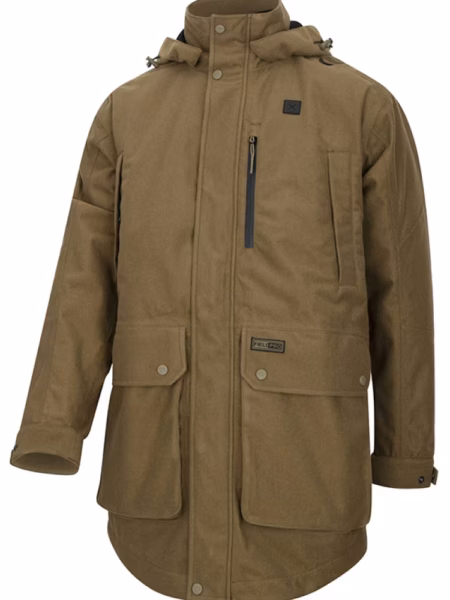 Hoggs of Fife Torness Trilaminate 3-in-1 Jacket in Olive, front view
