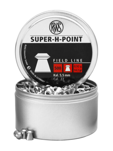 RWS Super-H-Point .22 Pellets x 500