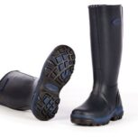 Grubs Rainline Wellington Boots In Navy