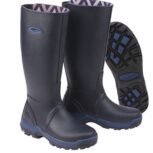 Grubs Rainline Wellington Boots In Navy
