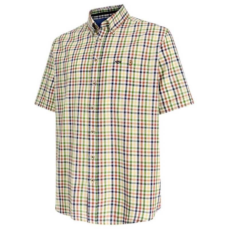 Hoggs of Fife Aberdour Short Sleeve Check Shirt Hoggs of Fife Aberdour Short Sleeve Check Shirt