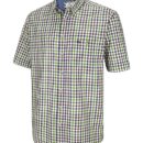 Aberdour Short Sleeve Checked Shirt