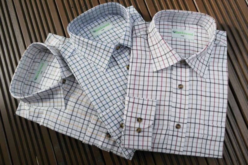 Hawkswood Country Classics Mens Long Sleeve Check Shirts Tattersall