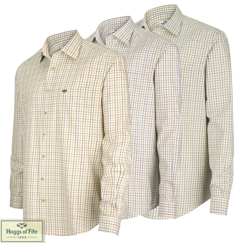 Hoggs Of Fife Inverness Tattersall Shirt Hoggs Of Fife Inverness Tattersall Shirt