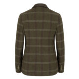 Hoggs of Fife Musselburgh Ladies Tweed Hacking Jacket Back