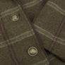 Hoggs of Fife Musselburgh Ladies Tweed Hacking Jacket Close up