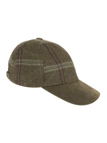 Musselburgh Ladies Tweed Baseball Cap