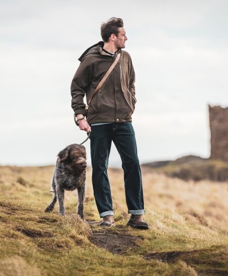 Struther Waterproof Lightweight Jacket (Angled)