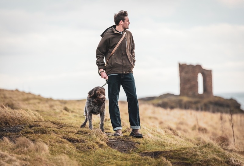 Struther Waterproof Lightweight Jacket (Angled)