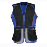 Percussion Skeet Clay Shooting Vest In Black and Blue