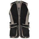 Percussion Skeet Vest Clay Shooting Vest Black and Beige NEW 2019