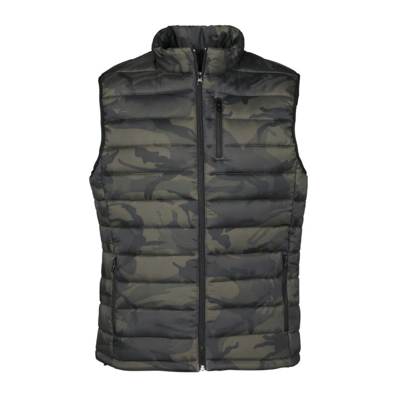 PercussionChildrensCamoQuiltedVest