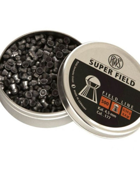 RWS SuperField Domed .177 Tins of 500