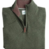 Hoggs of Fife Lothian 1/4 Zip Neck Pullover
