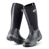 grubs frostline in black wellies