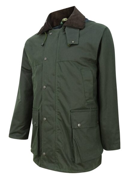Hoggs Of Fife Padded Wax Jacket