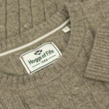 Hoggs of Fife Jedburgh Crew Neck Cable Pullover