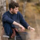 Borders Ribbed Knit Pullover By Hoggs of Fife