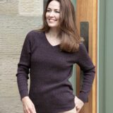 Hoggs of Fife Lauder Ladies Cable Pullover