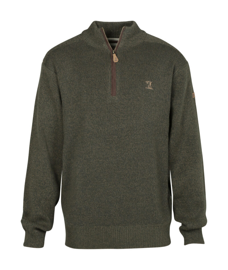 percussion sweater zipped khaki percussion sweater zipped khaki