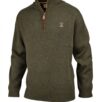 Percussion half zip pull over